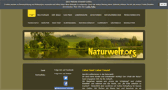 Desktop Screenshot of naturwelt.org